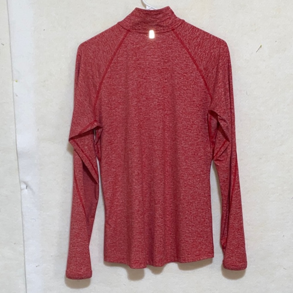 Nike Red Heather Dri-FIT Ohio State Logo Performance Long Sleeve Tee - Picture 6 of 6